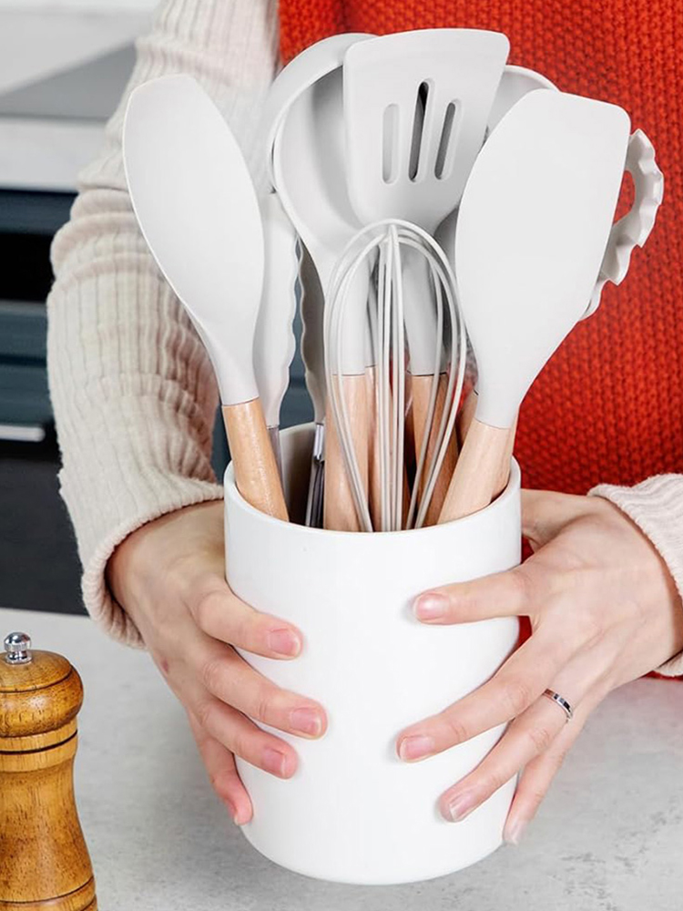 Home Cooking Services - 12Pcs Set Peralatan Dapur Tahan Panas
