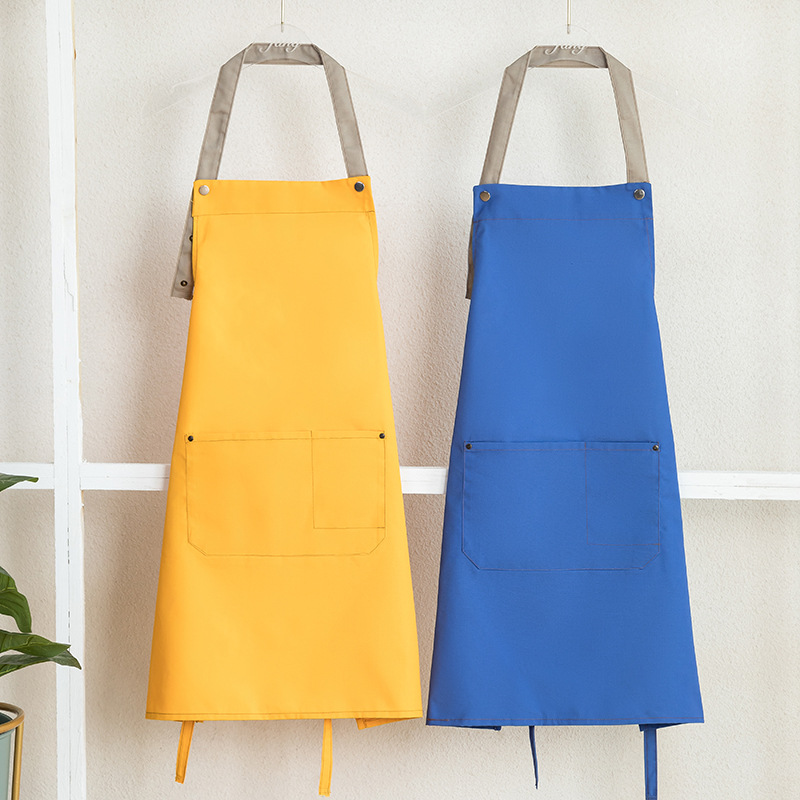 Home Cooking Services - C812 celemek kerah modis celemek dapur