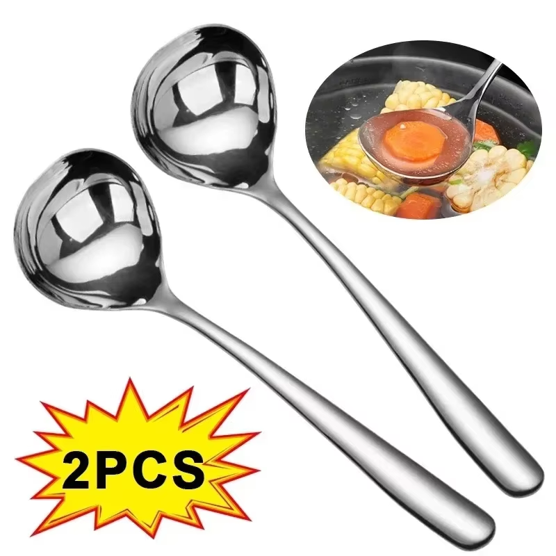 Home Cooking Services - 2/1 Buah Sendok Baja Tahan Karat