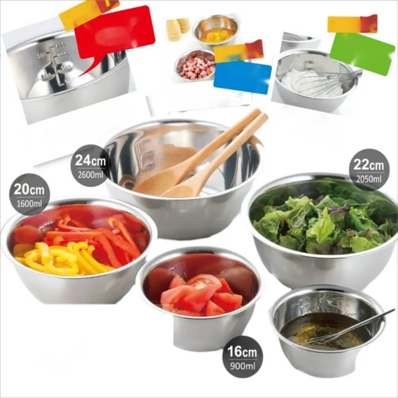 Mangkuk pencampur baja tahan k - Home Cooking Services ulasan dan harga