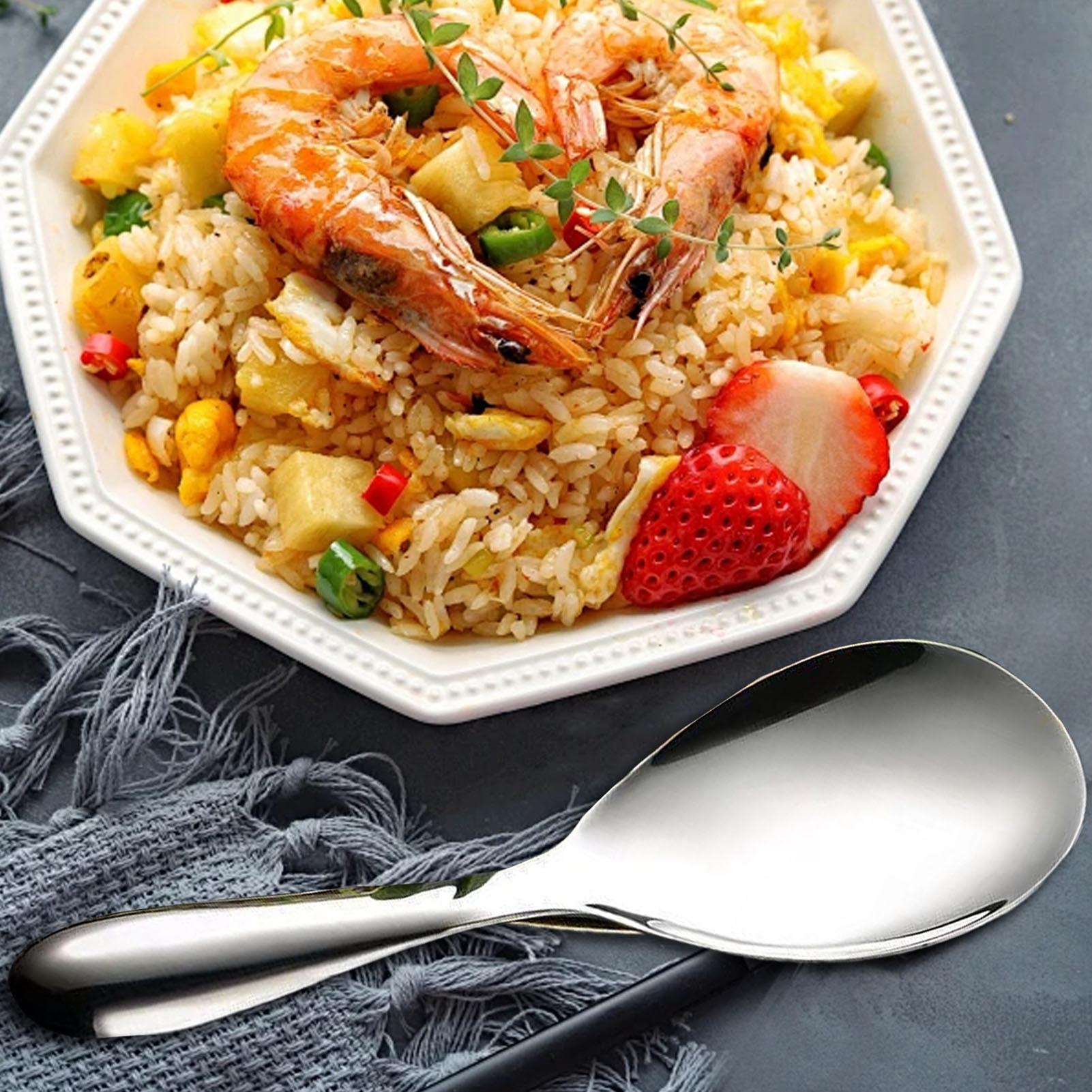 Sendok Nasi Baja Tahan Karat 2 - Home Cooking Services ulasan dan harga
