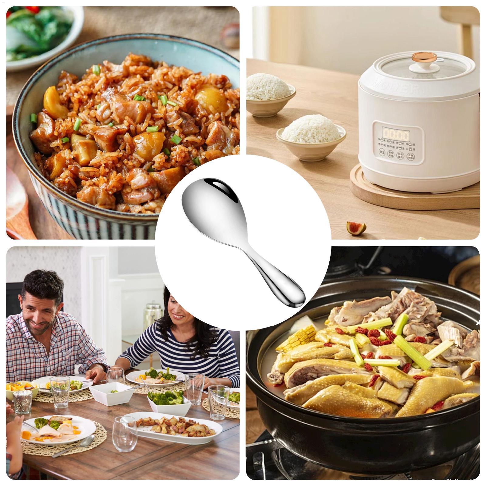Sendok Nasi Baja Tahan Karat 2 - Home Cooking Services ulasan dan harga
