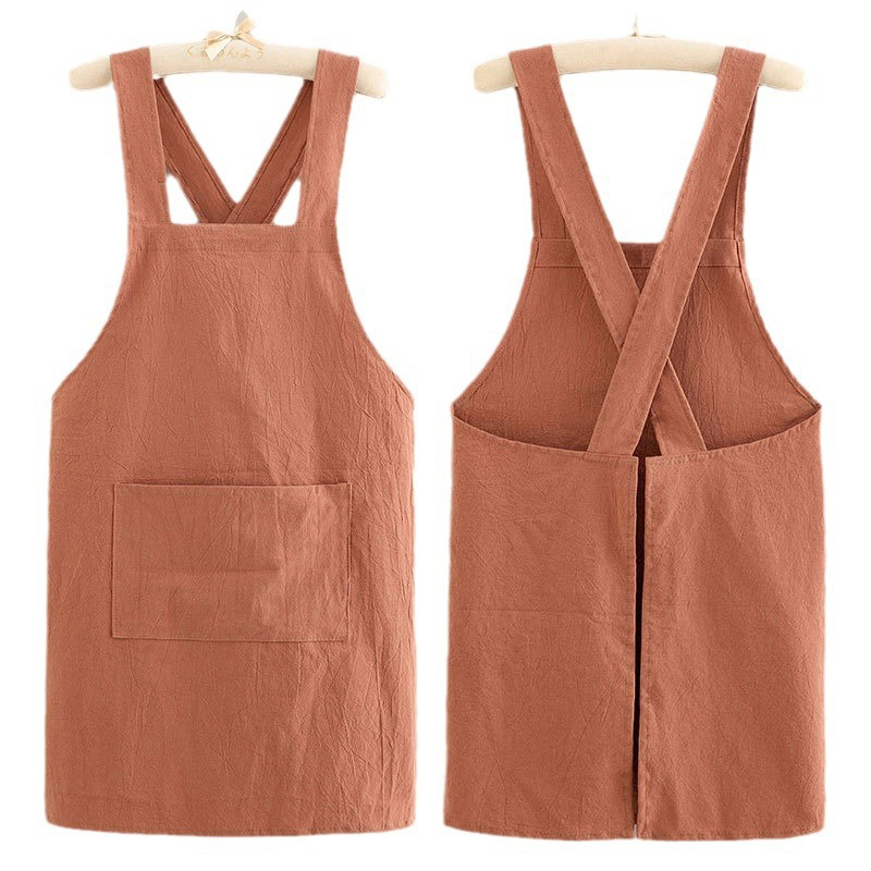 1 Buah Celemek Dapur Katun unt - Home Cooking Services ulasan dan harga