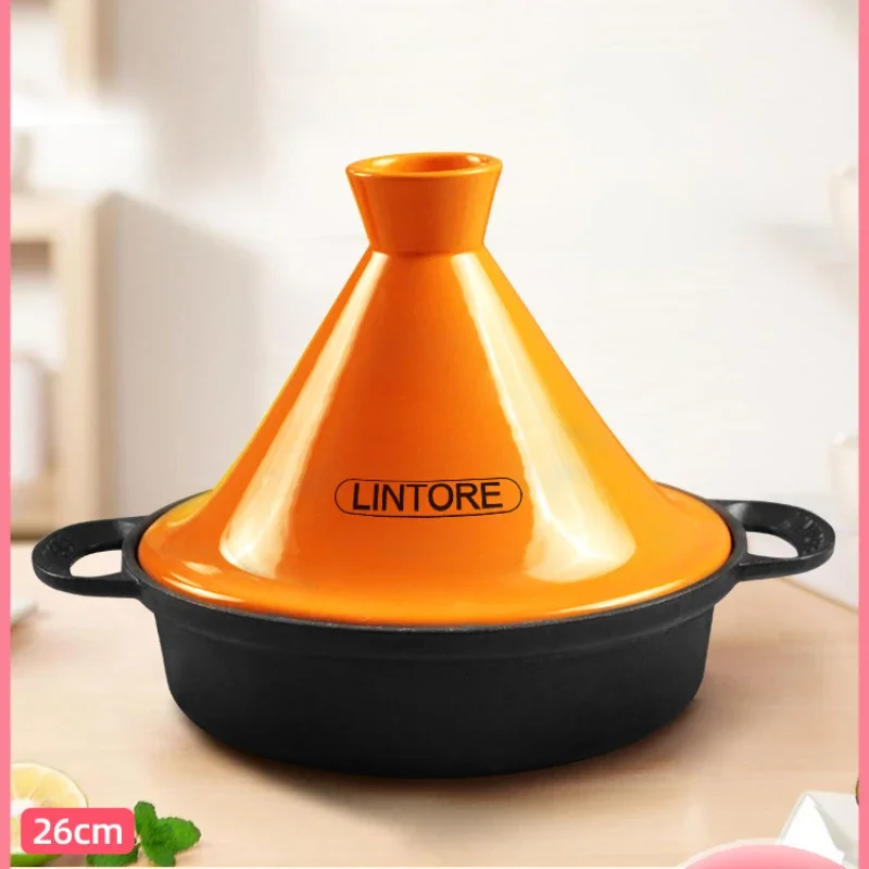 Panci Besi Cor Maroko 26cm, Pa - Tagine Clay Pot ulasan dan harga